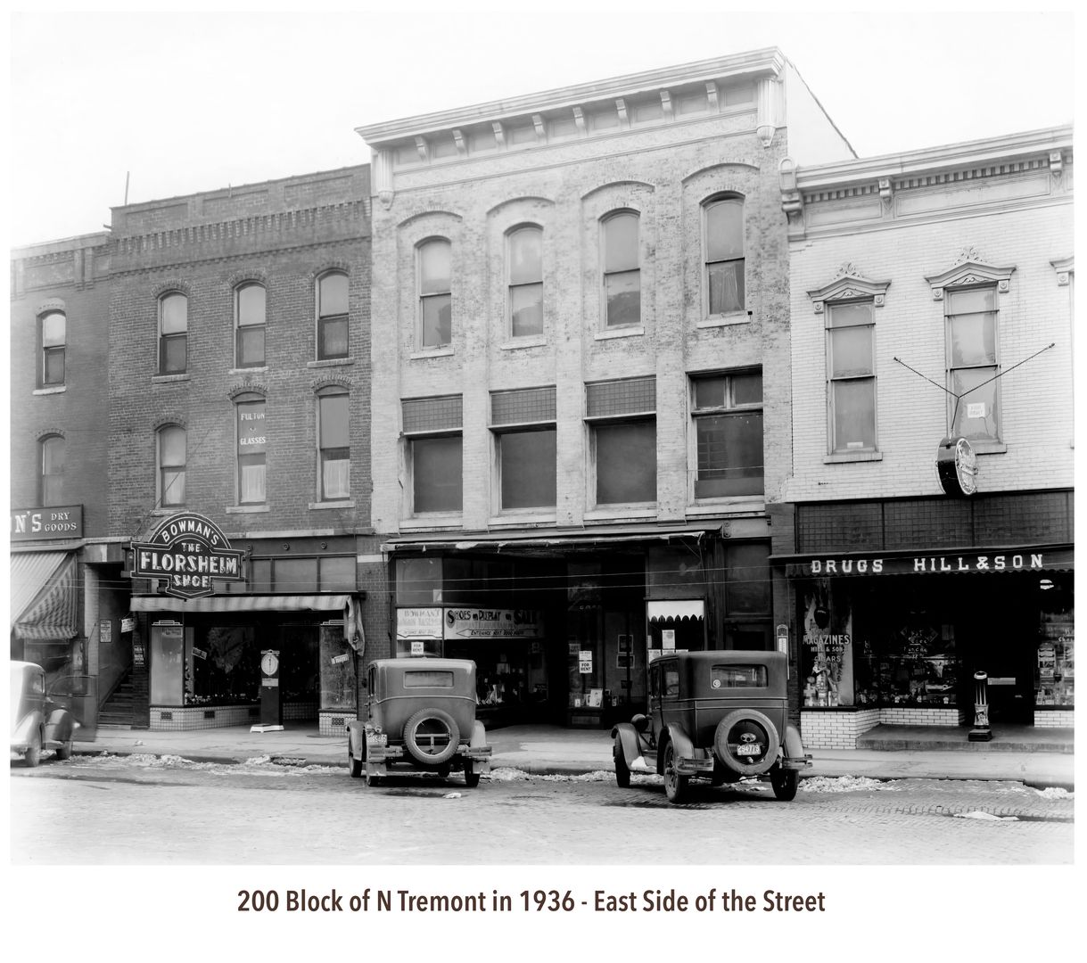 200 Block N Tremont 1936 The Kewanee Historical Society