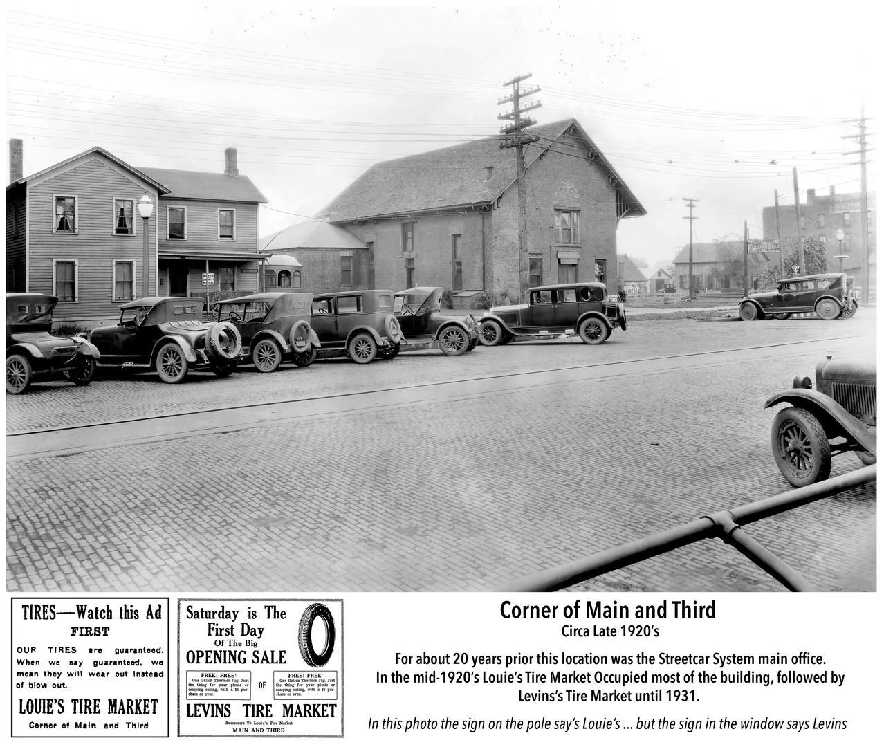 Main and Third Late 1920s The Kewanee Historical Society