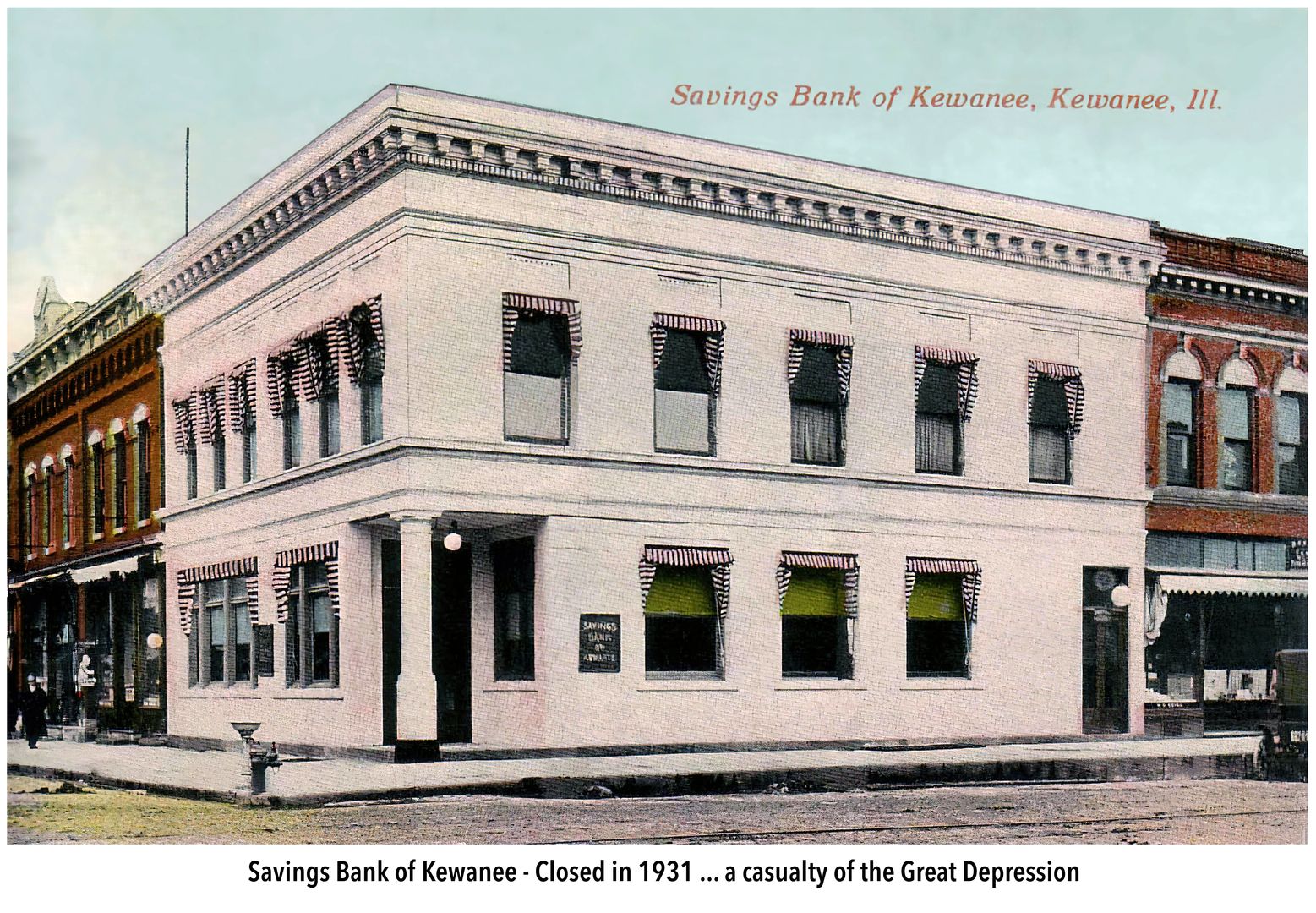 Savings bank of kewanee The Kewanee Historical Society